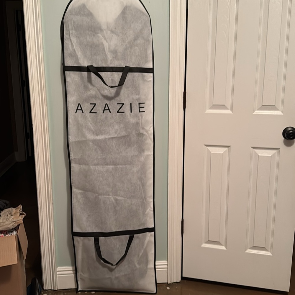 Azazie Black Wedding Dress - Picture 10 of 12